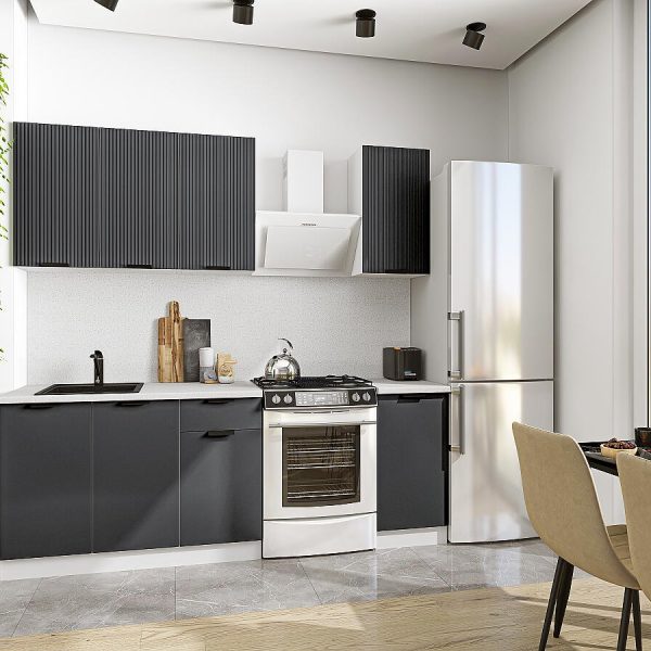 Кухня Vivat - Евро Лайн-06 Антрацит