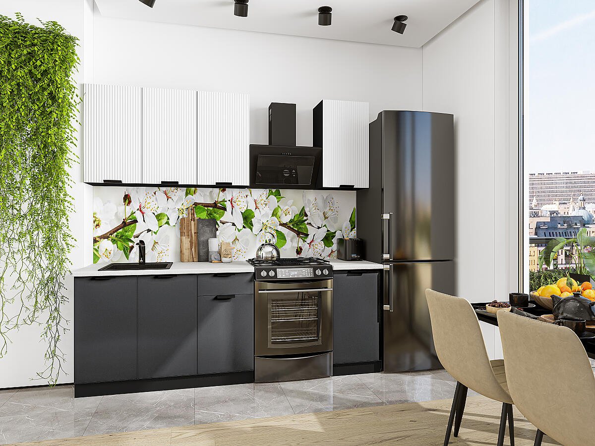 Евро Лайн-06 Белый/Антрацит