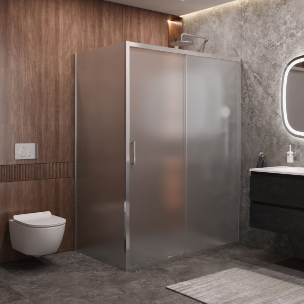 CEZARES - Душевой уголок  MOLVENO-AH-11-150/90-P-Cr