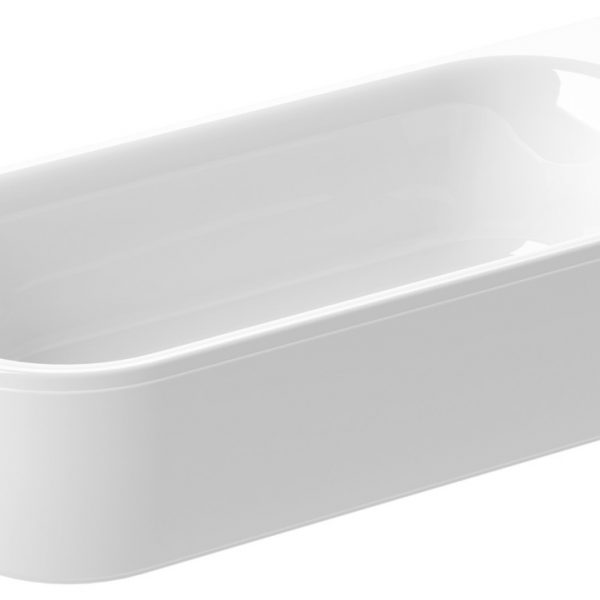 CEZARES - Акриловая ванна пристенная  METAURO CORNER-180-80-40-R-W37