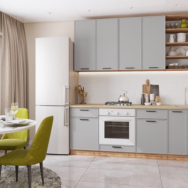 Кухня Vivat - Фрейм-02 Grey Silk