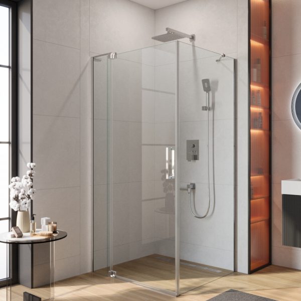 CEZARES - Душевой уголок  SLIDER-AH-1-90-90/100-C-Cr