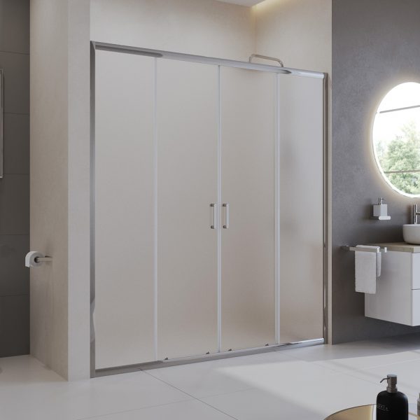 BelBagno - Душевая дверь  UNO-195-BF-2-170-P-Cr