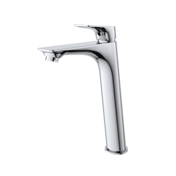 BelBagno - Смеситель для накладной раковины без донного клапана  MARINO-LMC-CRM-W0