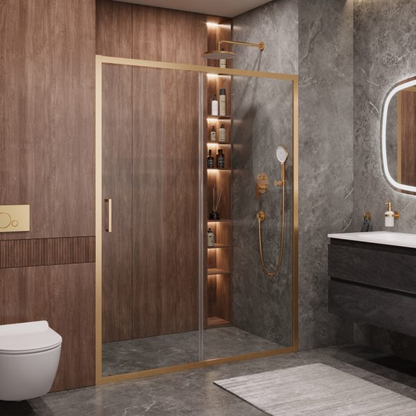 CEZARES - Душевая дверь  MOLVENO-BF-1-150-C-BORO-IV