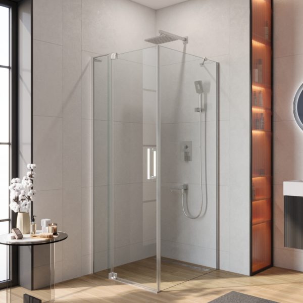 CEZARES - Душевой уголок  SLIDER-AH-1-90-70/80-C-Cr