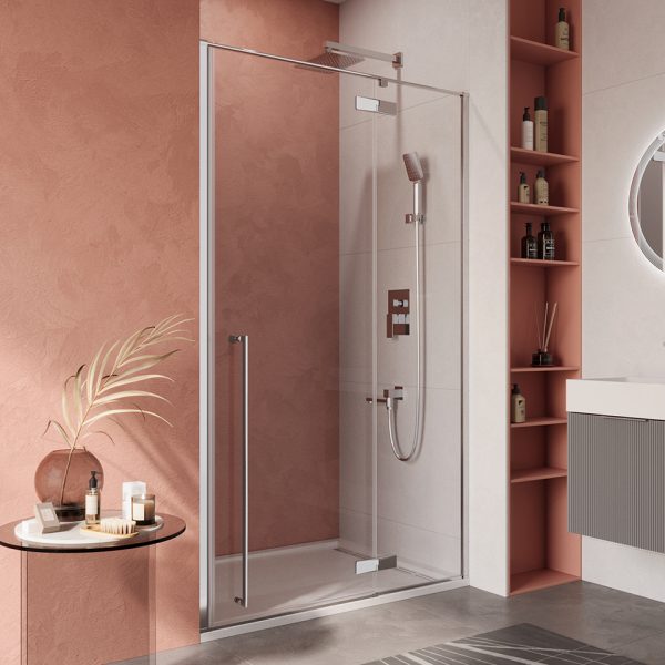 CEZARES - Душевая дверь  LINER-B-12-120-C-Cr-R