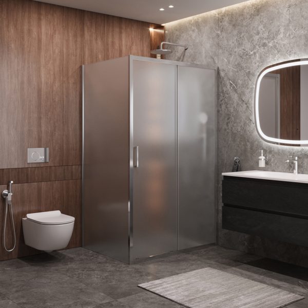 CEZARES - Душевой уголок  MOLVENO-AH-11-130/90-P-Cr