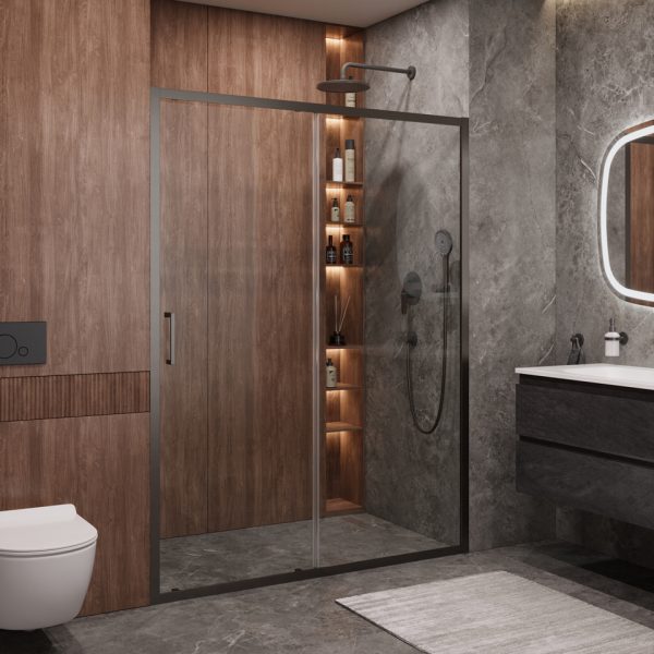 CEZARES - Душевая дверь  MOLVENO-BF-1-160-C-GM-IV