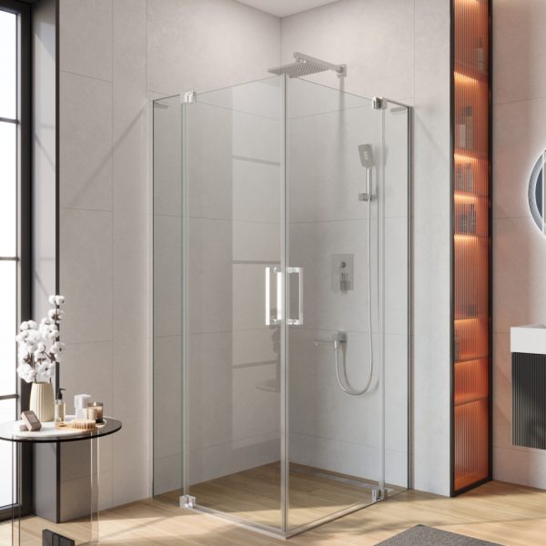 CEZARES - Душевой уголок  SLIDER-AH-2-80/90-100/110-C-Cr