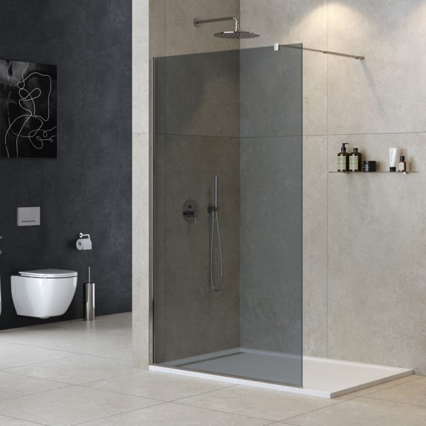 CEZARES - Душевая перегородка  LIBERTA-L-1-120-GR-Cr