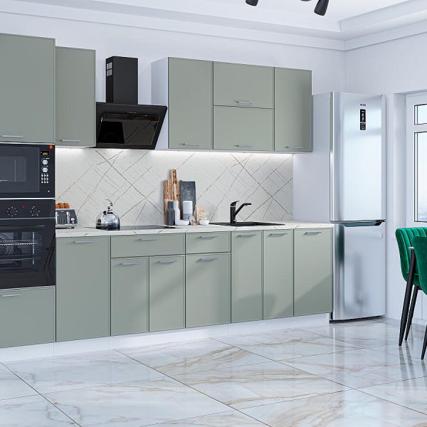 Кухня Vivat - Квадро-01 Аквамарин