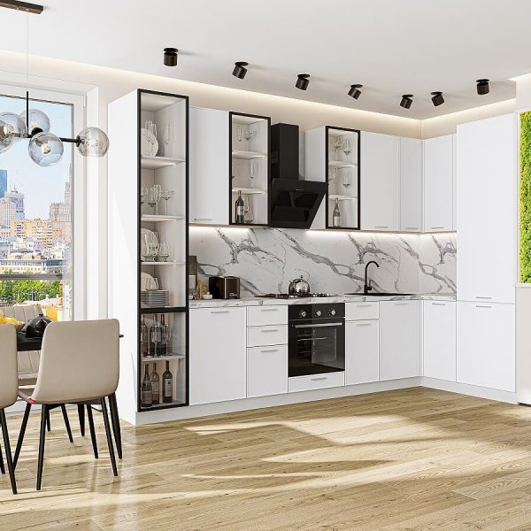 Кухня Vivat - Квадро-04 Белый