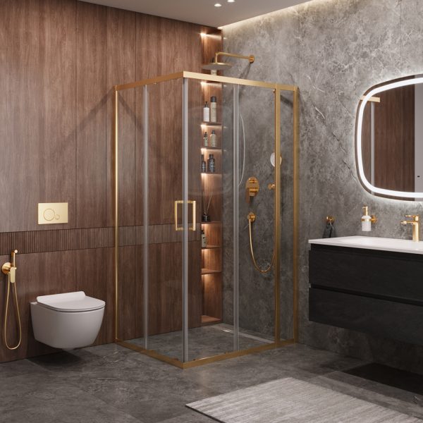 CEZARES - Душевой уголок  MOLVENO-AH-21-90+20-C-BORO-IV