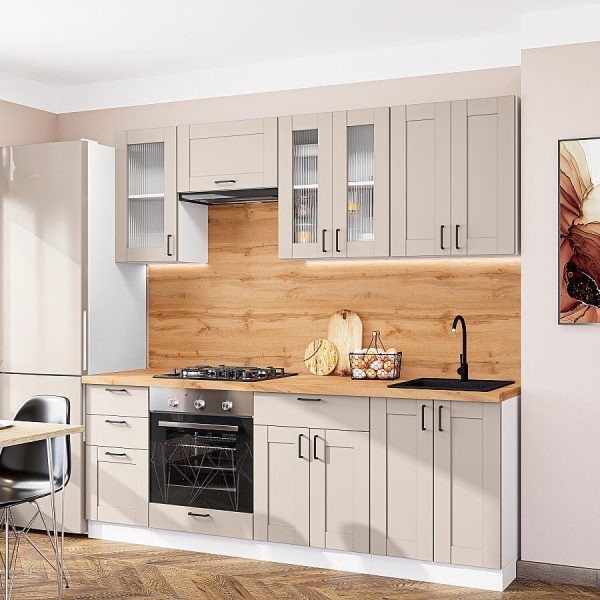 Кухня Vivat - Лофт-01 Cream Silk