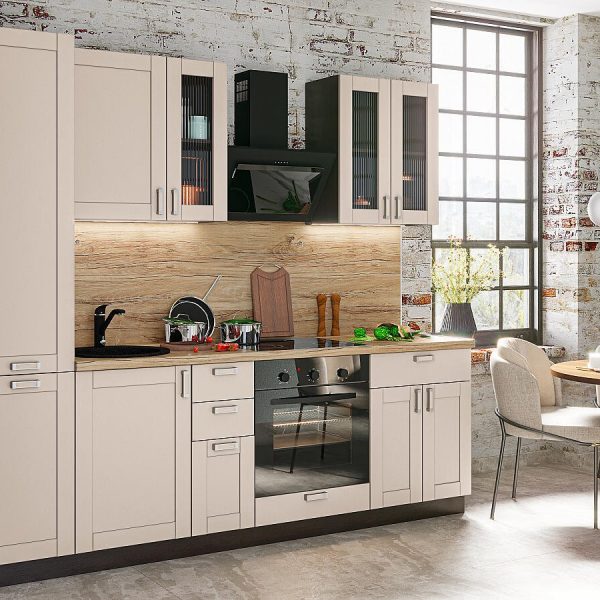 Кухня Vivat - Лофт-02 Cream Silk