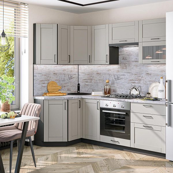 Кухня Vivat - Лофт-03 Grey Silk