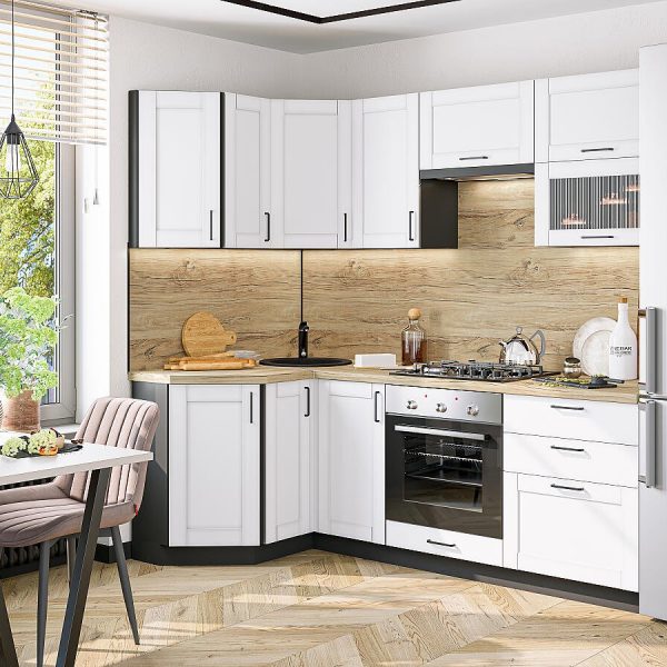 Кухня Vivat - Лофт-03 White Silk