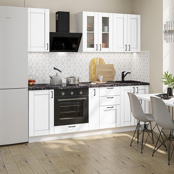 Кухня Vivat - Лофт-07 White Silk