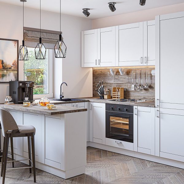 Кухня Vivat - Лофт-06 Super White