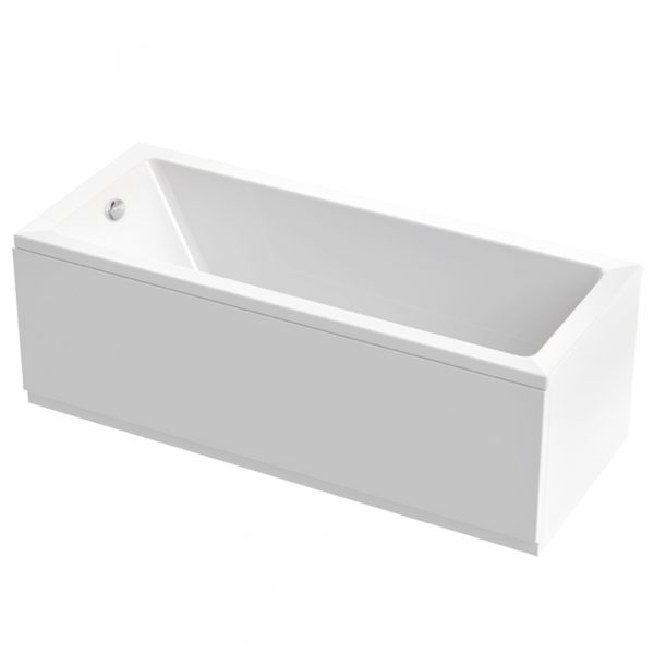 CEZARES - Акриловая ванна пристенная  PLANE SOLO-170-75-45-W37
