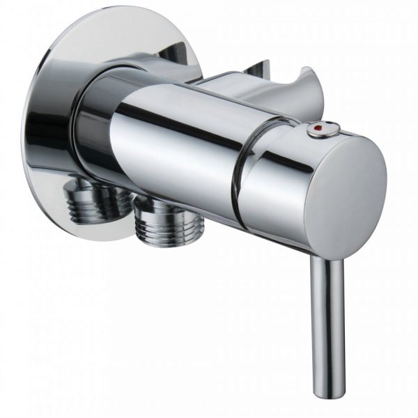 CEZARES - Смеситель для душа и гигиенического душа со штуцером с держателем  CZR-DA1-01