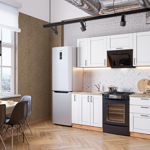 Кухня Vivat - Лофт-05 White Silk