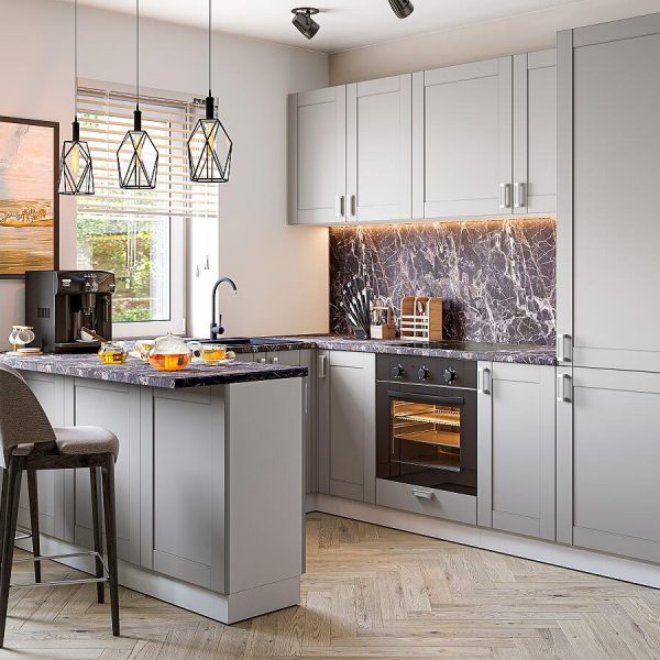 Кухня Vivat - Лофт-06 Grey Silk