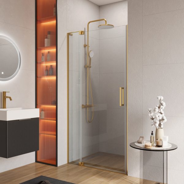 CEZARES - Душевая дверь в нишу  SLIDER-B-1-100/110-C-BORO