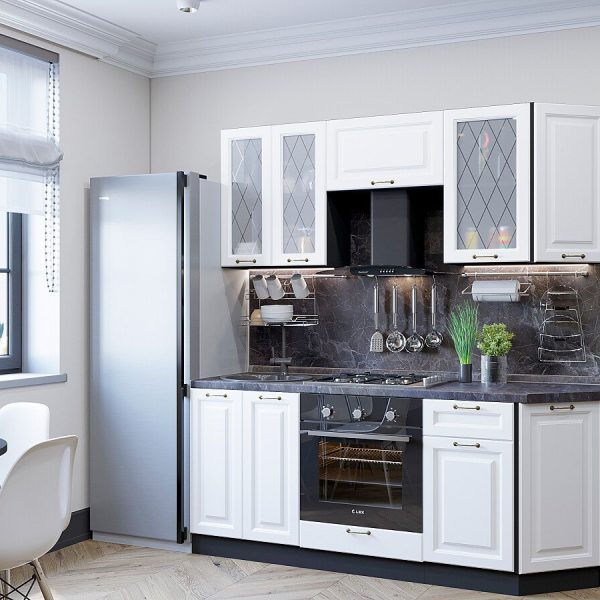Кухня Vivat - Ницца-01 Белый