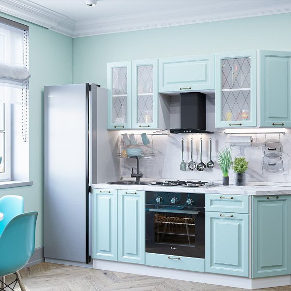 Кухня Vivat - Ницца-01 Голубой