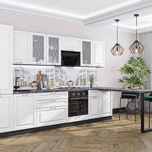 Кухня Vivat - Ницца-02 Белый