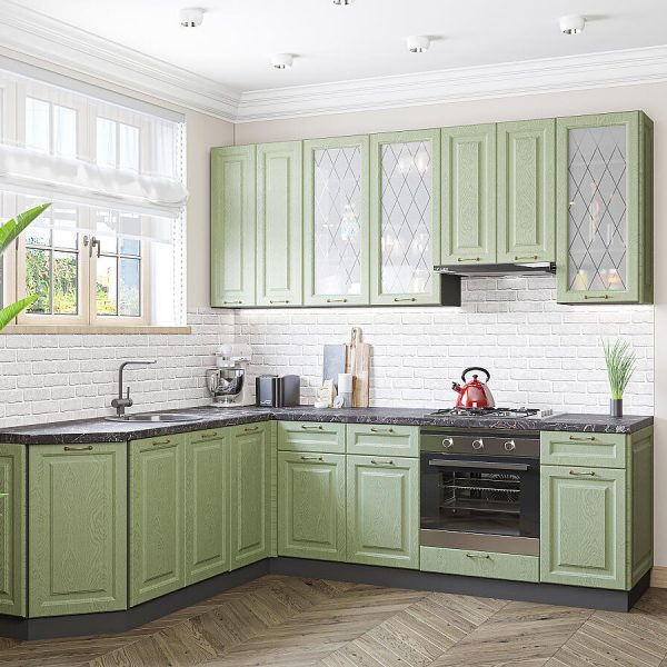 Кухня Vivat - Ницца-03 Дуб оливковый