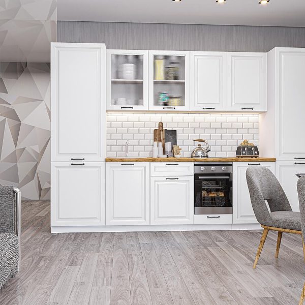 Кухня Vivat - Ницца Royal-01 Blanco