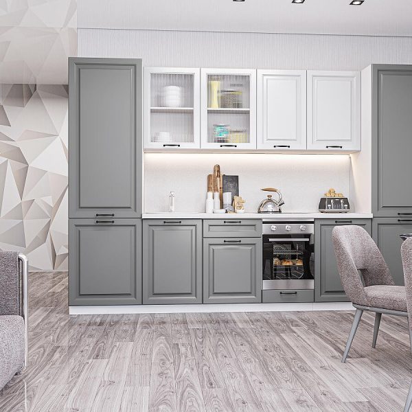 Кухня Vivat - Ницца Royal-01 Blanco/Magnum