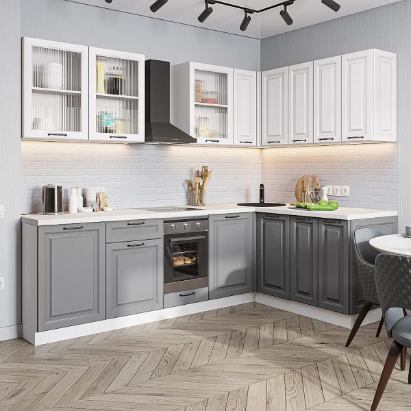 Кухня Vivat - Ницца Royal-02 Blanco/Magnum