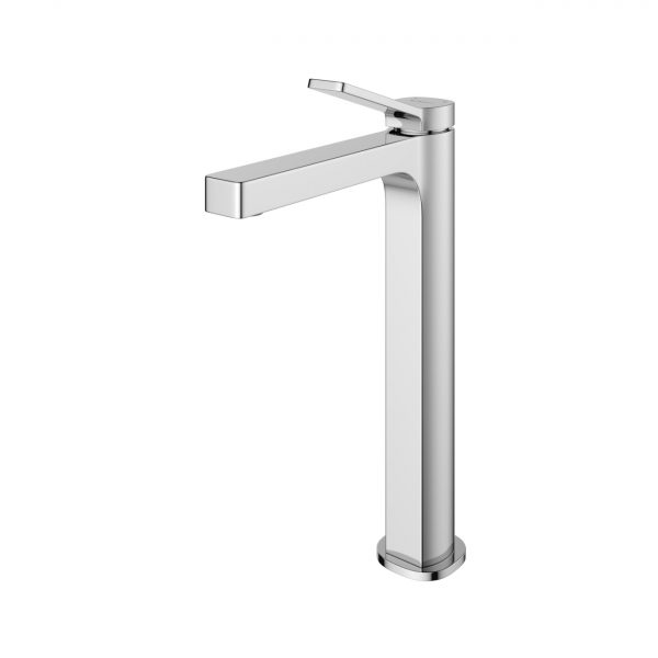 BelBagno - Смеситель для накладной раковины без донного клапана  ALBANO-LMC-CRM-W0