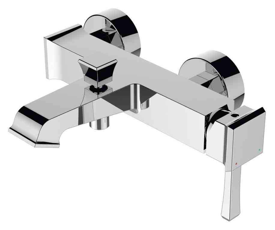 Смеситель для ванны и душа BelBagno MILLE MIL-VASM-CRM