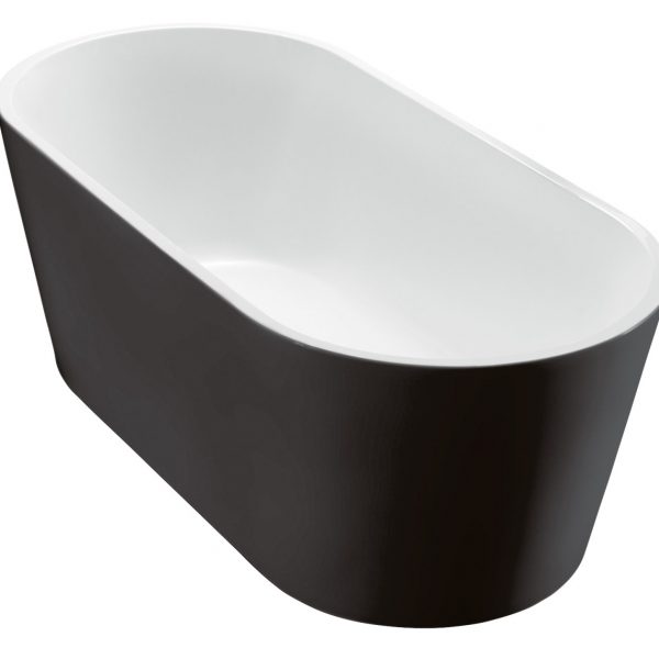 BelBagno - Акриловая ванна  BB71-1700-NERO-W0