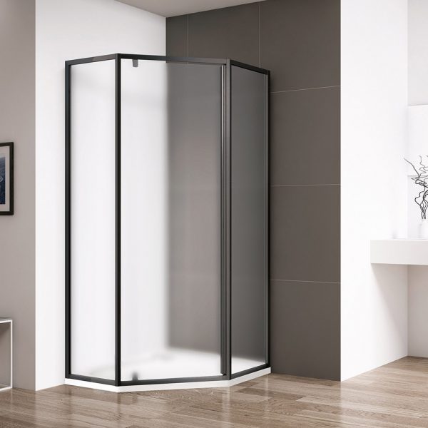 CEZARES - Душевой уголок  ECO-O-P-1-90-P-NERO
