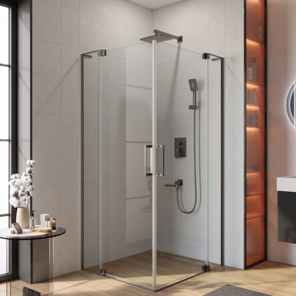 CEZARES - Душевой уголок  SLIDER-AH-2-80/90-100/110-C-GM