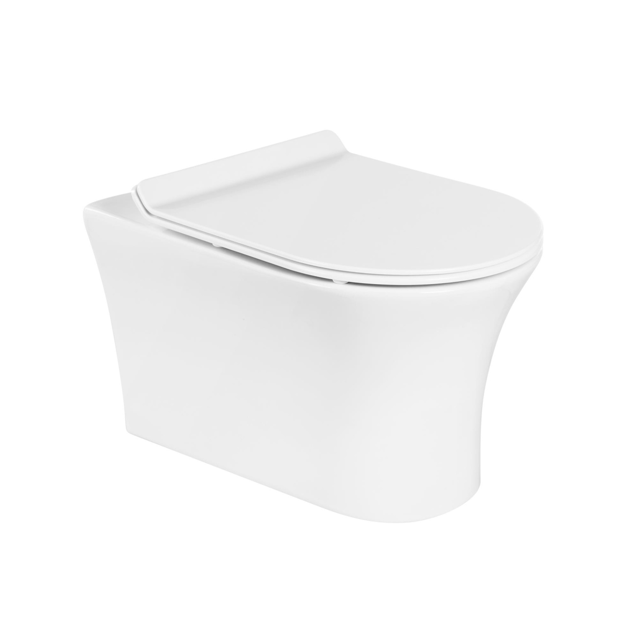 Унитаз подвесной безободковый Belbagno ANCONA BB1224CHR-SM