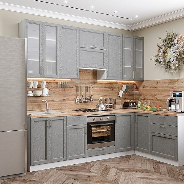 Кухня Vivat - Сканди-04 Grey Softwood