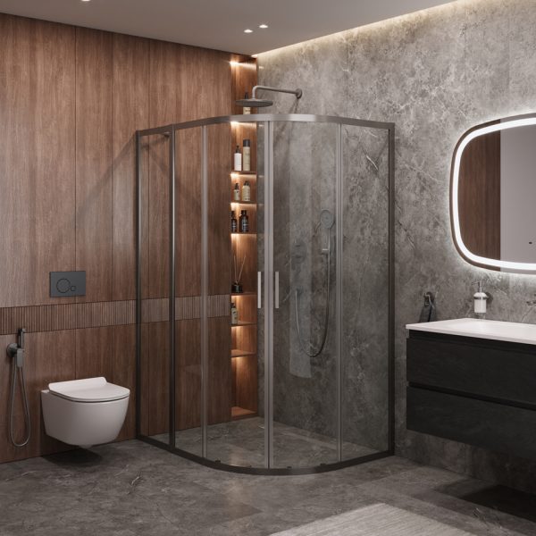 CEZARES - Душевой уголок  MOLVENO-RH-2-120/100-C-GM-IV