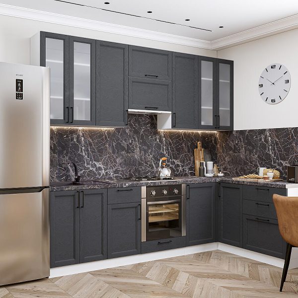 Кухня Vivat - Сканди-04 Graphite Softwood