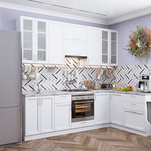 Кухня Vivat - Сканди-04 White Softwood