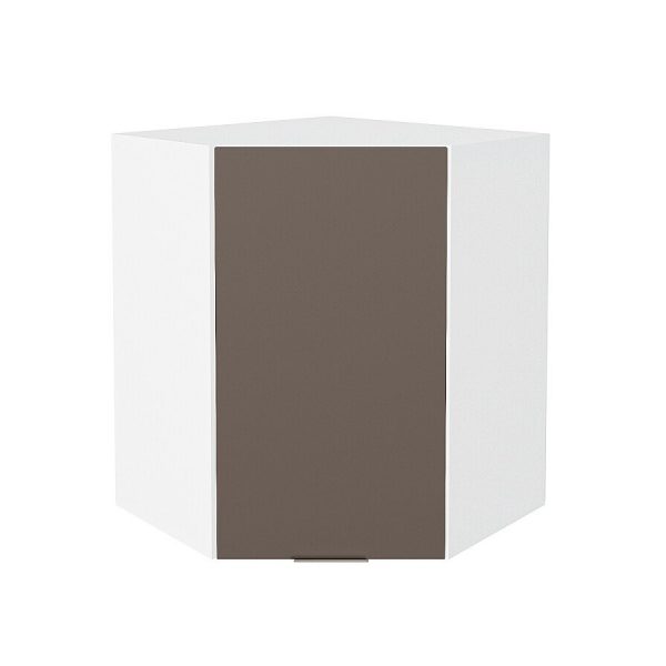 Кухня Vivat - Шкаф верхний угловой Терра Смоки Софт