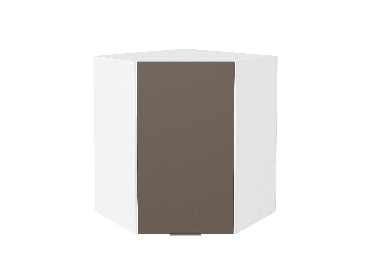 Шкаф верхний угловой Терра Смоки Софт