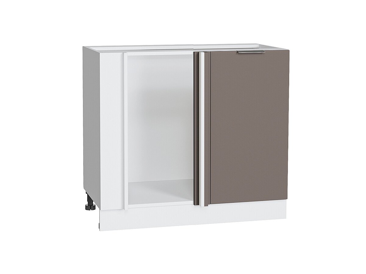 Шкаф нижний угловой Терра Смоки Софт