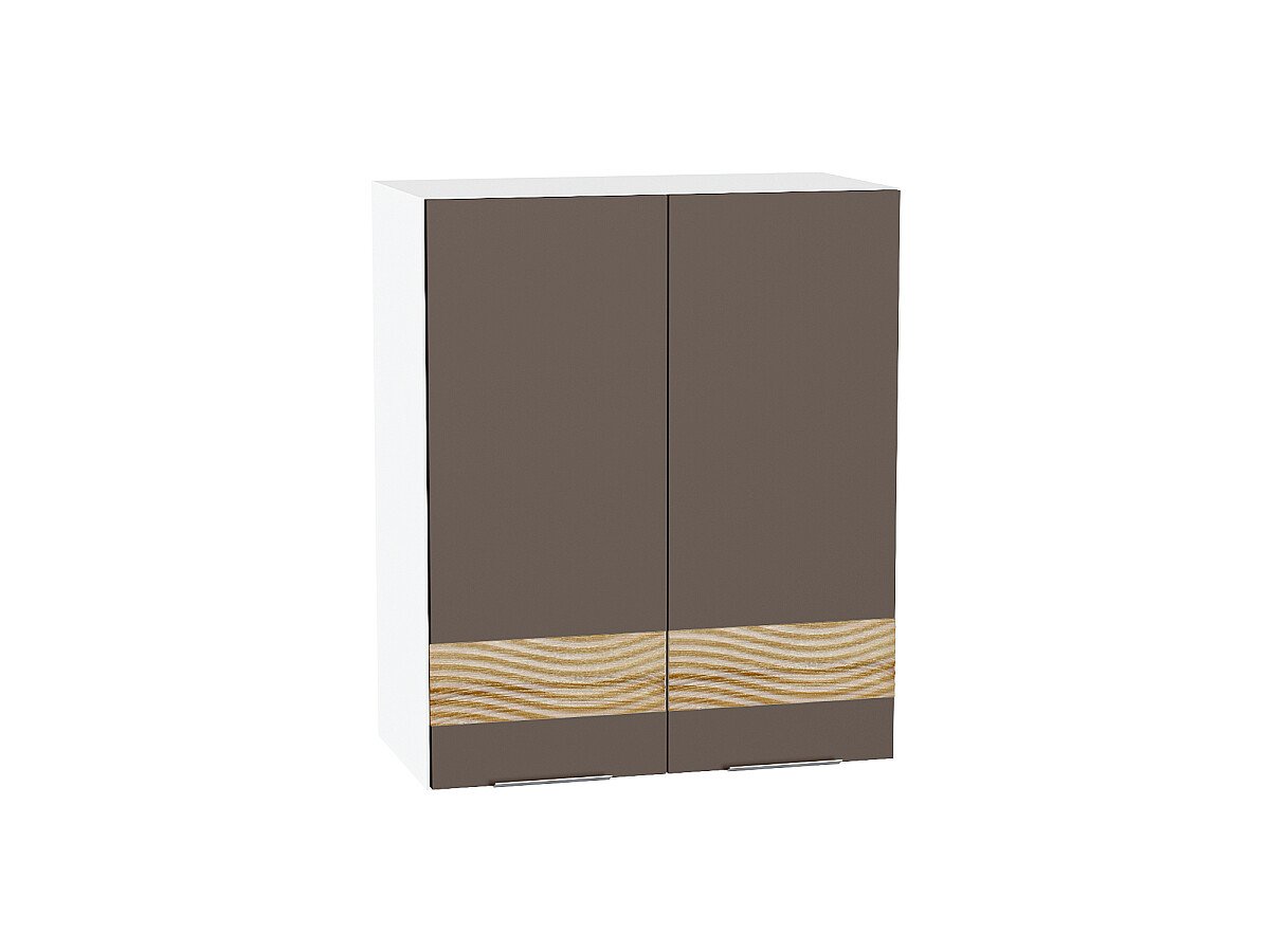 Шкаф верхний с 2-мя дверцами Терра D Смоки Софт